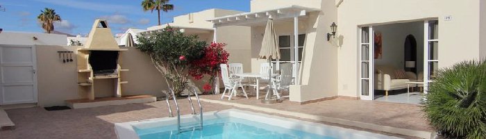 Cinco Casitas Villa, Matagorda, Lanzarote